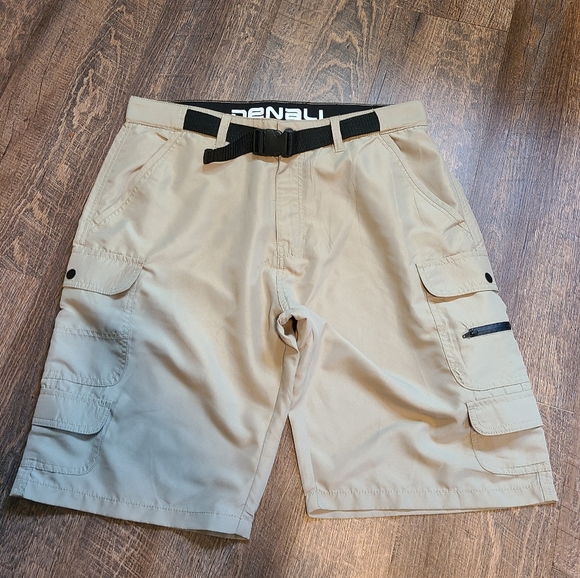 Denali Shorts Denali Tan Belted Light Weight Outdoor Cargo Shorts Mens Size 34 Poshmark